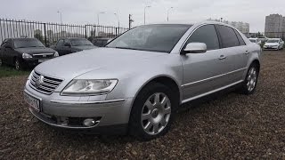 2003 Volkswagen Phaeton W12 Start Up Engine and In Depth Tour [upl. by Zetrok]