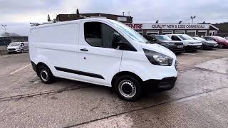 201919 Plate Ford Transit 300 Custom 20 Eco Blue L1 H1 SWB Euro6 [upl. by Carrick824]