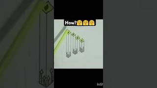 How is this possible😱🧐 iq iqtrick iqboost drawing 3ddrawing iqtutorial 🤗shortsdrawing plz 🙏 [upl. by Aryk]