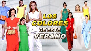 5 Colores de Moda si quieres LUCIRTE este Verano  Tendencias 2024 [upl. by Arries]