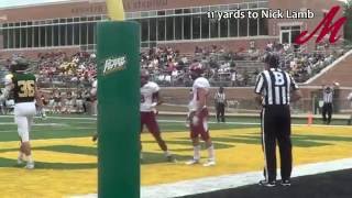 Muhlenberg College football  Nick Palladino 5 TD passes [upl. by Hillie795]