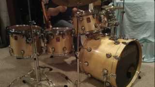 Premier Genista birch drum kit audience perspective [upl. by Lever977]