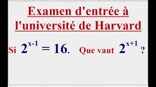 Examen dentrée à luniversité de Harvard SAT [upl. by Reivaxe994]