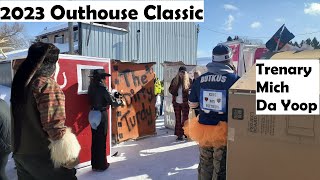 2023 Trenary Outhouse Classic  Michigan Upper Peninsula Outhouse Race [upl. by Dnana395]