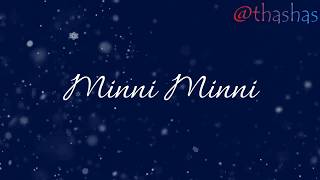 MINNI MINNI SONG LYRICS  JUNE  AMRITHA SURESH  IFTHI  VINAYAK SASIKUMAR [upl. by Hadley]