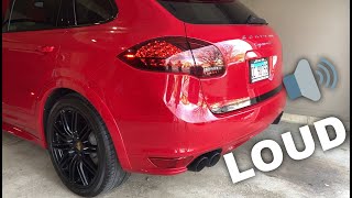 2014 Porsche Cayenne GTS Exhaust amp Acceleration [upl. by Percy]