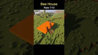 Build a Bee House Minecraft Construir uma Casa minecraft [upl. by Ddej]