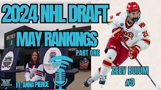 May 2024 NHL Draft Rankings Part One [upl. by Jacobsohn]