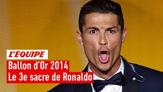 Ballon dOr 2014  Le 3e sacre de Ronaldo [upl. by Huberty56]