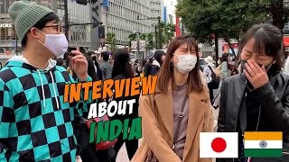 What do Japanese people know about India【Street Interviews in Shibuya and Akihabara】 [upl. by Gib]