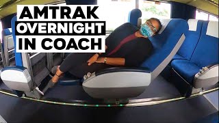 Amtrak Overnight Coach Review [upl. by Rothstein]