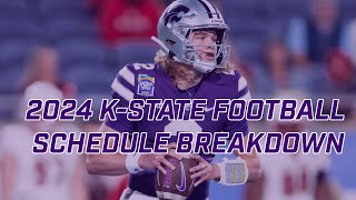 2024 Kansas State and Big 12 Football Schedule Breakdown [upl. by Nat]