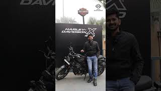 Harley Davidson X440 Customer review at showroom  Capital HarleyDavidson Delhi [upl. by Halimaj887]