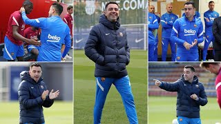 Xavi’s FIRST training session as Barcelona coach  Xavi’s RULES  Explained [upl. by Jacquette]