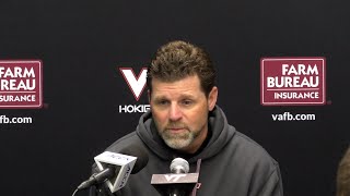 Brent Pry Postgame Press Conference Duke [upl. by Ojeillib]