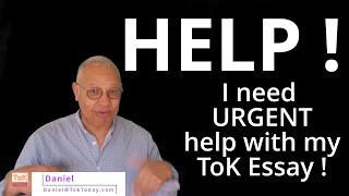 Help Urgent help needed  ToK Essay [upl. by Rebmetpes669]