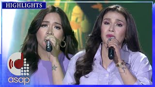 Zsa Zsa and Angeline perform quotShadow of Timequot on The Greatest Showdown  ASAP [upl. by Jahdai20]