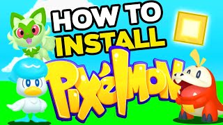 HOW TO INSTALL PIXELMON In 2024 Minecraft Pokemon Mod [upl. by Mala]