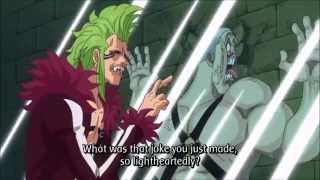 Bartolomeo defends Luffy using his power [upl. by Byrle]