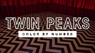 Color By Numbers Twin Peaks [upl. by Aloivaf197]