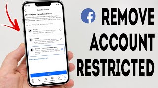 How To Remove Account Restricted On Facebook  Full Guide [upl. by Eigroeg838]