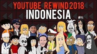 YouTube Rewind 2018 Indonesia Animasi  Warganet Life Official [upl. by Nnahaid]