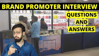 Brand Promoter Interview Questions With Answers Explained in Hindi [upl. by Azeret53]