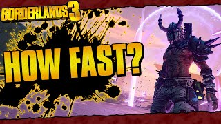 How Fast Can You Speedrun Borderlands 3 With A Fresh Character [upl. by Kaile]