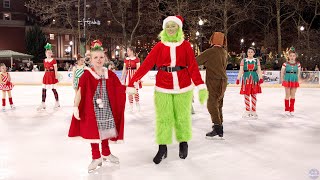 Ocean State Ice Theatre Open performs at the 2022 Providence Tree Lighting 9 of 16 [upl. by Annaesor]