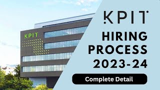 KPIT Hiring Process 202324  Freshers  2024 Passout  kpit hiring job freshers [upl. by Lorin142]