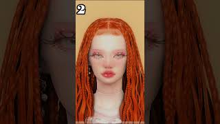 Sims 4 Hair cc gameplay sims4cc games thesims4 global sims4cc sims4 tyladance sims4cas [upl. by Leta]