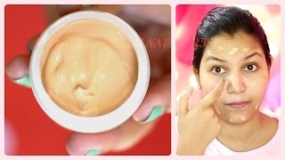 Make your own BB cream application demo DIY make your own BB Cream easily [upl. by Ardyce]