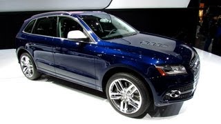 2014 Audi SQ5  Exterior and Interior Walkaround  2013 Detroit Auto Show [upl. by Anett]