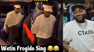 Wizkid React to Davido AWUKE New Song as He Leak DANCE off Morayo New Album [upl. by Nomzed]