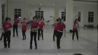 zhu fu 祝福 line dance [upl. by Silber181]