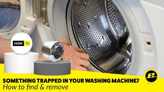 How to Remove a Stuck item from a Washing Machine Drum [upl. by Loyce]