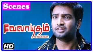 Velayudham Tamil Movie  Scenes  Vineet brings black money  Santhanam gives idea to Hansika [upl. by Narton]