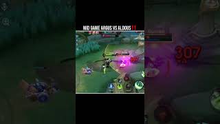 Argus vs aldous shorts mobilelegends argus aldous mlbb [upl. by Utta]