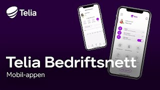 Kom i gang med Bedriftsnettappen  Telia Bedrift [upl. by Novrej90]