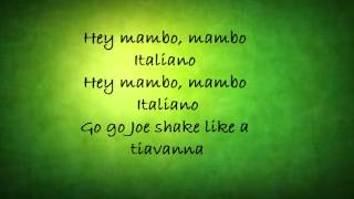 Mambo Italiano Dean Martin lyrics [upl. by Aizirk697]