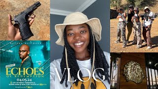 VLOG  Lunch Date  Shooting Range  Bafana Mazibuko’s Album Launch  Travel With Me To Limpopo [upl. by Lanctot]