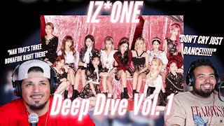 IZONE Deep Dive Vol1 “FIESTAquot quotSecret Story of the Swanquot quotSequencequot amp quotPanoramaquot REACTION [upl. by Miahc614]