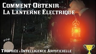 Red Dead Redemption 2  Comment Obtenir La Lanterne Électrique  Trophée  Intelligence Artificielle [upl. by Blackburn469]