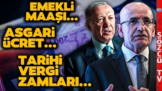 Emekli Maaşı Asgari Ücret Yeni Vergiler Uzman İsim Tek Tek Anlattı [upl. by Daffi]