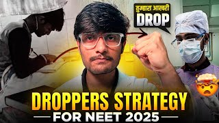 REACH AIIMS🔥IN 1 YEAR ✅ DROPPERS STRATEGY STUDY PLAN📚 PEER PRESSURE 👨‍🎓 neet2025 droppers aiims [upl. by Naitsabes]