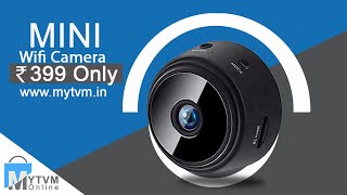 Mini Wifi IP Camera വാങ്ങാം വെറും 399 രൂപക്ക് [upl. by Winola966]