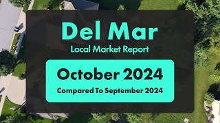 October Market Update for Del Mar CA 92014 [upl. by Adnulahs]