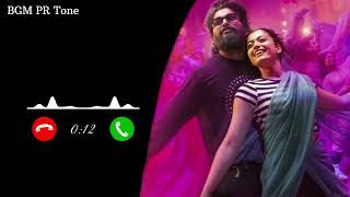 Angaaron The Couple Song Ringtone  Pushpa 2 The Rule  Allu ARashmikaSukumarDSP  BGM PR Tone [upl. by Tymes926]