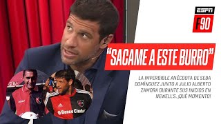 ¡La insólita anécdota de Seba Domínguez y Julio Alberto Zamora en Newells [upl. by Rhodes649]