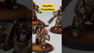 Aquilon Custodians 10th edition 40K warhammer40k [upl. by Imtiaz]